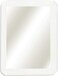 Magnetic Locker Mirror,5" x 7" Small Mirrors School Locker, Bathroom, Household Refrigerator, Locker Accessory, Office Cabinets, and Home (White)