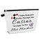 Funny Gambler Gift Makeup Bag Casino Lover Gift for Women Slot Machine Themed Gifts Cosmetic Bag Christmas Birthday Gift for Gambler Casino Lover Friends Friendship Gift Casino Gambling Zipper Pouch