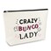 Bunco Gift Gambling Lover Makeup Bag Bunco Night Queen Gifts for Women Game Gambling Lucky Accessory Pouch Cosmetic Bag Christmas Birthday Present for Gambler Travel Zipper Make Up Toiletries Pouch
