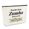 Zumba Instructor Gifts Zumba Gift for Women Makeup Bag Zumba Teacher Appreciation Gift Zumba Dance Fitness Gift Thank You Gift for Zumba Teacher Coach Instructor Cosmetic Bag Travel Toiletry Bag