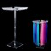 Acrylic Hair Extension Stand.Misforu Wigs Display Rack Stand Wig Extension Holder for Hair Extensions Multi Function Wig Display Holder for Hairdresser Hair Salon (54CM)