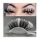 Miss Kiss 1 Pair Lashes with Color White Silver Glitter Manga False Eyelash Dramatic Sparkly Highlight Lash Fluffy Faux Mink Fake Fairy Lashes 18 MM