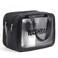 Translucent Wash Toiletry Bag ,PVC Waterproof Makeup Bag ,Large Clear Travel Toiletry Organizer Bag , Waterproof &amp; Draining Clear Makeup Bag Tote Bag, Large Capacity Clear Cosmetic Bag (Black)