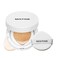 MISTINE Tavel Size Air Cushion Foundation Glow Hydrating Finish Medium Coverage Foundation Makeup for Dry Skin,24H Hydrating Long-Lasting Waterproof Smudge Proof, Fair Ivory