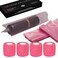 Tattoo Machine Pen Cover Tape Wrap - MIUXIA 200Pcs Large Tattoo Pen Covers Pink and 4Pcs Tattoo Grip Wrap Combination Grip Tattoo Machine Covers Tattoo Tape Wrap Tattoo Supplies