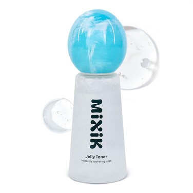 MIXIK Jelly Toner Spray for Face - Skincare Mist, Alcohol-Free Facial Toner for Hydrating, Made of Rose Water, Avocado Oil, Blue Agave Extract (80 ml (2.7 fl oz) Full Size)