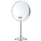 MIYADIVA Magnifying Mirror 20x, Double Sided 1X &amp; 20X Magnifying Mirror on Stand, Large Tabletop Magnified Vanity Mirror, Magnified Mirror with 360&deg;Rotation for Bathroom or Bedroom,8 Inches