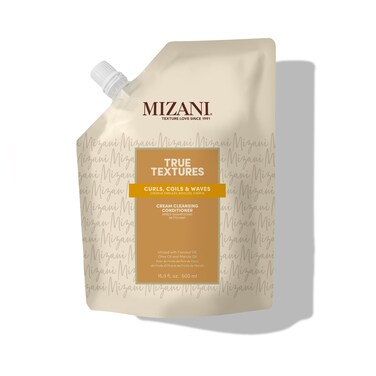 Mizani True Textures Cream Cleansing Conditioner, With Coconut Oil, Paraben &amp; Sulfate-Free. For Curly Hair