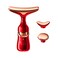 MMRH Firming Wrinkle Beauty Devicer for Facial/Neck/Eye, Multifunctional Vibration Massage Instrument, 3-in-1 Facial Skincare Instrument for Skin Care for Improve,Smooth and Tightening Skin (red)