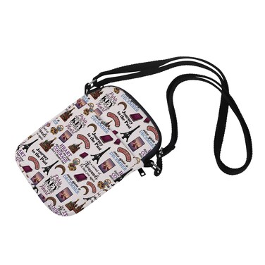 Anas-tasia Broadway Musical Inspired Gift Musical Theater Zipper Pouch Makeup Bag Gift For Actor Actress (Crossbody bag)