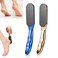2pcs Hard Skin Remover Nano-Glass Foot File, Nano Glass Foot File with Non-Slip Ergonomic Handle, Professional Foot Care Tools (Gold+Blue)