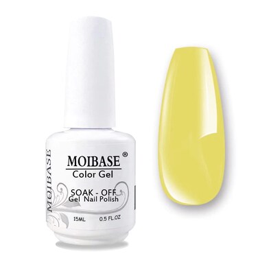 15ML Yellow Gel Nail Polish Soak Off UV LED Nail Gel Polish Manicure Varnish DIY