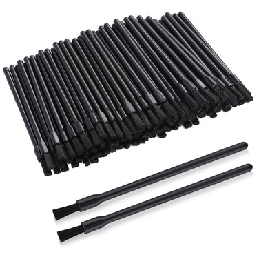 100 Pcs Lip Brushes Disposable Nail Polish Brushes Disposable Lip Brushes Lip Wand Disposable Applicators Lipstick Lip Gloss Wands Nail Polish Brush Multifunctional Makeup Brushes for Women