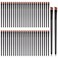 50 Pieces Angled Eyebrow Brushes Eyebrow Tint Brush Flat Tapered Eyebrow Concealer Brush Eye Shadow Applicator Sticks Disposable Eye Makeup Brushes