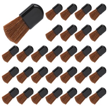 30Pcs Disposable Makeup Brushes Mini Cosmetic Brush Small Blush Brushes Portable Powder Brush for Loose Powder Foundation Applicator Beauty Tool for Mixing Liquid, Cream or Powder Cosmetics