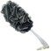 Charcoal Fiber Exfoliating Loofah luffa loofa Bath Back Brush On a Stick - Long Handle with Radian is Ergonomic for Men and Women - Shower Sponge Body Back Scrubber