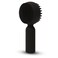 Silicone Facial Cleansing Brush 2 in 1 Silicone Facial Scrubber Manual Exfoliating Facial Brush Face Cleanser Face Exfoliator Ultrafine Bristles for Sensitive Skin Easy to Clean Lather Well (Black)