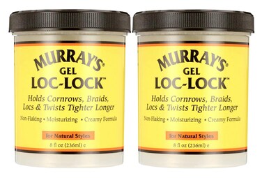 Murray's Loc-Lock Hair Gel 8 oz. (Pack of 2)