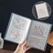 2 Pack 80 Slots Nail Art Sticker Storage Book Nail Art Decals Organizer Display Showing Book Collecting Album Nail Stickers Holder DIY Nail Art Design Tools