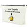 Tequila Makeup Bag Drinking Lovers Gift for Women Tequila Lovers Gift Bartender Cosmetic Bag Gift for Tequila Drinker Weekend Bachelorette Party Gift Birthday Gift for Sister BFF Travel Cosmetic Pouch