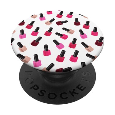 Nail Polish Bottles, Nail Tech Manicure Pedicure Lacquer PopSockets PopGrip: Swappable Grip for Phones &amp; Tablets