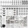NAISKA Vikings Hair Jewelry for Braids 231Pcs Norse Runes Tube Beads Cross Snake Loc Dreadlock Accessories Non-Piercing Ear Cuffs Locs Jewelry for Women