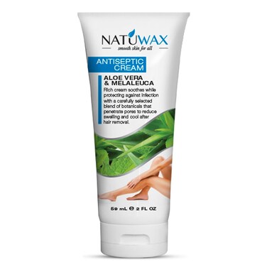 Antiseptic Cream - Post-Wax, Disinfecting, Heals and Protects Skin - 2 oz