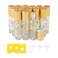 14Pcs Essential Oil Roller Bottles, 10ml Thick Glass Roll on Bottles Lucky Cat Massage Glass Roller Bottles Vials Tubes Containers for Perfumes Aromatherapy Lip Balms, Matte Gold Cap