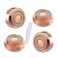 Flawless replacement heads, Women Facial Hair Remover Replacement Heads Generation 2 for Finishing Touch Flawless Facial Hair Removal Tool for Face, Double Halo Painless and Smooth, 4 Count