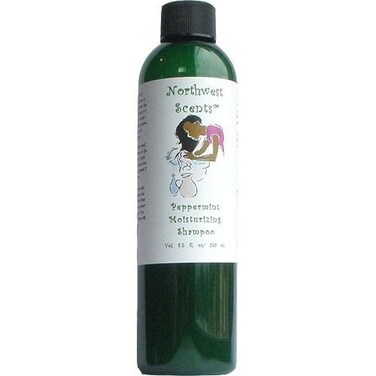 Peppermint Moisturizing Shampoo for Black, African American, Afro Caribbean, Dry, Coarse, and Highly Textured Hair - 8.5 oz Bottle