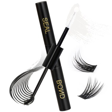 Obeyalash Lash Bond and Seal for Lash Clusters Strong Hold Eyelash Bond and Seal Waterproof Long Lasting 48H+ Cluster Lash Glue for DIY Lash Extensions Individual Lashes 2-in-1