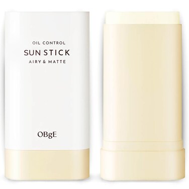 OBgE Oil Control Stick (0.6oz) - Non-Greasy, Soothing &amp; Cooling Facial Care. High Defense. Lightweight, Long-Lasting Protection, Oil Absorption, No Clumps. Travel Essentials. Witch Hazel, Mint.