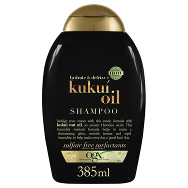 OGX Hydrate + Defrizz Kukui Oil Shampoo, 13 Ounce