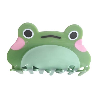 Green Frog Hair Clip,Acetate Hair Claw,Small Hair Clips for Women