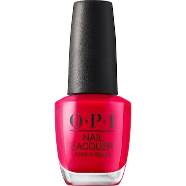 OPI Nail Lacquer Nail Polish   Opaque Light Red Cr&egrave;me Chip Resistant Nail Polish   Vegan, Fast Drying, Streak Free