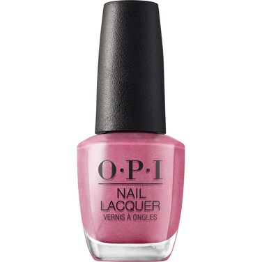 OPI Nail Lacquer Nail Polish   Sheer Light Nude Pink Shimmer Chip Resistant Nail Polish   Vegan, Fast Drying, Streak Free