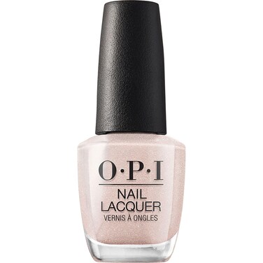 OPI Nail Lacquer Nail Polish   Sheer Light Nude Shimmer Chip Resistant Nail Polish   Vegan, Fast Drying, Streak Free