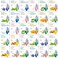 30 Pcs Combo Vital Ampoule Sheet Mask, Korean Facial Skincare Sheet   Simple &amp; Effective Skincare Routine   Moisturization   Wrinkle Care   Brightening (30 Pcs Combo)