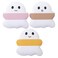 3 Pcs Ghost Puff Beauty Makeup Halloween Makeup Puff Facial Exfoliating Sponge Triangle Powder Puff Cute Makeup Puff Steampunk Foundation Hydrophilic Polyurethane Miss