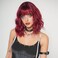PARK YUN Burgundy Short Bob Wavy Wig with Bang 15 Inch Wine Red Wig with Dark Root Synthetic Heat Resistant Wig Natural Looking Wigs for Women Daily Party use