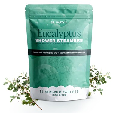 Shower Steamer - 5 Different scents - 14 Tablets per Package (Eucalyptus)