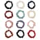 12Pcs Satin Elastic Hair Accessories - Comfortable Silk Scrunchies, Skinny Ties for Wedding, Teen Girl Trendy Gifts