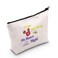 POFULL Bunco Game Night Gift I Can Get Dicey On Bunco Night Cosmetic Bag Bunco Prize Gift (Dicey On Bunco Bag)