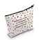 POFULL Bunco Dice Game - Fun Friends Night Gift - Queen Cosmetic Bag (Yell Bunco Bag)