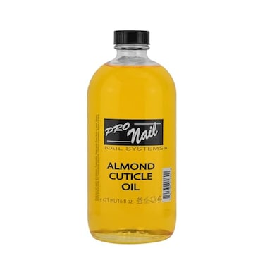 PRO NAIL - Cuticle Revitalizing Oil for Nails, Almond, 16 Oz - Professional Strength, Pedicure and Manicure - Moisturizes and Strengthens Nails and Cuticles - Soothing and Nourishing