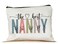 PTDShops The Best Nanny Makeup Bag - Mothers Day Makeup Bag - Cute Nanny Cosmetic Bag - Gift Birthday Nanny Makeup Bag - Best Nanny Cosmetic Bag - Gift Nanny Zipper Makeup Bags Travel