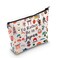 PWHAOO Japan Travel Traveling Gift I'd Rather Be in Japan Makeup Bag Japan Trip Vacation Cosmetic Bag Japan Souvenir Gift (Rather Be in Japan M)