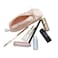 Ballet Shoe Makeup Bag, Small Cosmetic Bag for Trip Portable Cosmetic Travel Bag, Makeup Organizer Bag Cosmetic Organizer for Woman Girl Dancer Lover