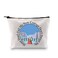 PXTIDY Anastasia Musical Merch Anastasia Quote Gift Heart Don't Fail Me Now Courage Don't Desert Me Makeup Bag Broadway Gift
