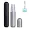 Travel Refillable Perfume Atomizer Bottle 2-Pack 5ml Leakproof Travel Perfume Refillable Bottle (Black &amp; Gray)